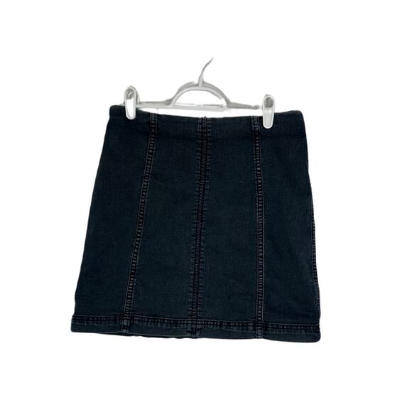 Free People Denim Jean Mini Skirt S30 - Picture 1 of 7